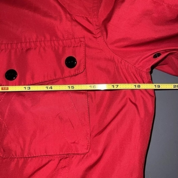L-RL Active Ralph Lauren Preppy Red Vented Lightweight Windbreaker Jacket Small - Picture 9 of 12